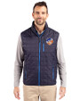 FC Cincinnati Cutter & Buck Rainier PrimaLoft® Mens Eco Insulated Full Zip Puffer Vest Dark Navy Front