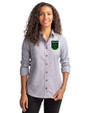Austin FC - Cutter & Buck Stretch Oxford Womens Long Sleeve Dress Shirt Charcoal Front
