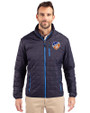 FC Cincinnati Cutter & Buck Rainier PrimaLoft® Mens Eco Insulated Full Zip Puffer Jacket Dark Navy Front