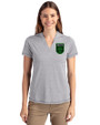 Austin FC - Cutter & Buck Forge Eco Heathered Stretch Womens Blade Top Polished Heather Front