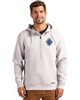 Vancouver Whitecaps FC Cutter & Buck Roam Epic Versatility Half Zip Recycled Mens Hooded Pullover Solitare Front