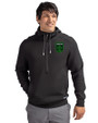 Austin FC - Cutter & Buck Roam Epic Versatility Half Zip Recycled Mens Hooded Pullover Black Front
