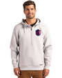 St. Louis City SC Cutter & Buck Roam Epic Versatility Half Zip Recycled Mens Hooded Pullover Solitare Front