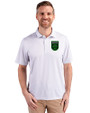 Austin FC - Cutter & Buck Pike Eco Symmetry Print Stretch Recycled Mens Polo White/Polished Front