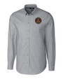 Atlanta United FC - Cutter & Buck Stretch Oxford Mens Long Sleeve Dress Shirt Charcoal Mannequin