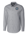 New York City FC Cutter & Buck Stretch Oxford Mens Long Sleeve Dress Shirt Charcoal Mannequin