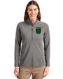 Austin FC - Cutter & Buck Adapt Eco Knit Stretch Recycled Womens Half Zip Pullover Elemental Grey Front