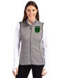 Austin FC - Cutter & Buck Mainsail Sweater Knit Womens Full Zip Vest Polished Heather Front
