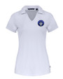 CF Montréal Cutter & Buck Daybreak Eco Recycled Womens V-neck Polo White Mannequin