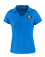 Charlotte FC Cutter & Buck Daybreak Eco Recycled Womens V-neck Polo Digital Mannequin