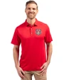 New York Red Bulls Cutter & Buck Forge Eco Stretch Recycled Mens Polo Red Front