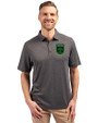 Austin FC - Cutter & Buck Forge Eco Stretch Recycled Mens Polo Dark Black Heather Front