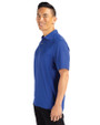 FC Cincinnati Cutter & Buck Forge Eco Stretch Recycled Mens Polo Tour Blue Side