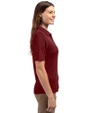 Atlanta United FC - Cutter & Buck Virtue Eco Pique Recycled Womens Polo Bordeaux Side