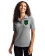 Austin FC - Cutter & Buck Virtue Eco Pique Recycled Womens Polo Polished Medium Gray Front