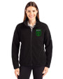 Austin FC - Cutter & Buck Cascade Eco Fleece Womens Full Zip Jacket Black Front