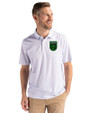 Austin FC - Cutter & Buck Pike Eco Pebble Print Stretch Recycled Mens Polo White Front