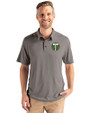 Portland Timbers Cutter & Buck Coastline Epic Comfort Recycled Mens Polo Elemental Grey Front