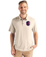 St. Louis City SC Cutter & Buck Coastline Epic Comfort Recycled Mens Polo Wheat Front