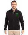Austin FC - Cutter & Buck Cascade Eco Sherpa Mens Big & Tall Fleece Jacket Black Front