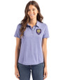 Orlando City SC Cutter & Buck Coastline Epic Comfort Recycled Womens Polo Hyacinth Front