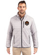 Houston Dynamo FC Cutter & Buck Rainier PrimaLoft®  Mens Big and Tall Eco Insulated Puffer Jacket Polished Medium Gray Front