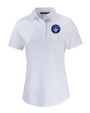 CF Montréal Cutter & Buck Prospect Eco Textured Stretch Recycled Womens Short Sleeve Polo WH_MANN_HG 1