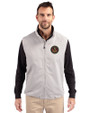 Atlanta United FC - Cutter & Buck Charter Eco Recycled Mens Full-Zip Vest Polished Medium Gray Front