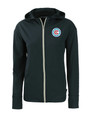 Chicago Fire FC Cutter & Buck Daybreak Eco Recycled Womens Full Zip Hoodie NVBU_MANN_HG 1