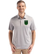 Austin FC - Cutter & Buck Forge Epic Confidence Fine Line Stripe Stretch Recycled Mens Polo Polished/White Front