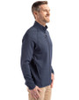 FC Cincinnati Cutter & Buck Peshastin Fleece Recycled Mens Full Zip Jacket Navy Blue Heather Side