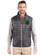 Austin FC - Cutter & Buck Rainier PrimaLoft® Mens Eco Insulated Full Zip Printed Puffer Vest Black Front
