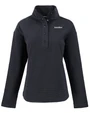 Kardex Cutter & Buck Hunts Point Eco Textured Fleece Recycled Womens Snap Pullover BL_MANN_HG 1
