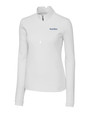 Kardex - Cutter & Buck Traverse Stretch Eco Quarter Zip Womens Pullover WH_MANN_HG 1
