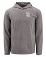 San Diego Padres Mono Cutter & Buck Adapt Knit Recycled Mens Heathered Hooded Pullover BLH_MANN_HG 1