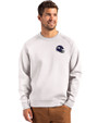 Minnesota Vikings NFL Helmet Cutter & Buck Roam Epic Versatility Recycled Crew Neck Mens Pullover Solitare Front