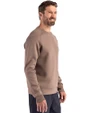 Tampa Bay Rays Mono Cutter & Buck Roam Epic Versatility Recycled Crew Neck Mens Pullover Mushroom Side