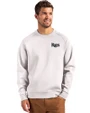 Tampa Bay Rays Mono Cutter & Buck Roam Epic Versatility Recycled Crew Neck Mens Pullover Solitare Front