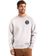 Washington Nationals Mono Cutter & Buck Roam Epic Versatility Recycled Crew Neck Mens Pullover Solitare Front