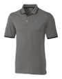 Indianapolis Colts Cutter & Buck Big & Tall Advantage Tipped Polo Elemental Grey Mannequin