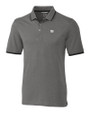 New York Giants Cutter & Buck Big & Tall Advantage Tipped Polo Elemental Grey Mannequin