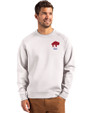 Buffalo Bills Historic Cutter & Buck Roam Epic Versatility Recycled Crew Neck Mens Pullover Solitare Front