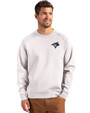 Toronto Blue Jays Mono Cutter & Buck Roam Epic Versatility Recycled Crew Neck Mens Pullover Solitare Front