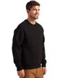 San Diego Padres Mono Cutter & Buck Roam Epic Versatility Recycled Crew Neck Mens Pullover Black Side
