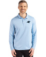 Carolina Panthers Mono Cutter & Buck Coastline Epic Comfort Recycled Mens Long Sleeve Polo ALS_PRO_HG 