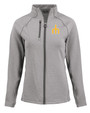 Seattle Mariners Cooperstown Cutter & Buck Peshastin Fleece Recycled Womens Full Zip Jacket EGH_MANN_HG 1