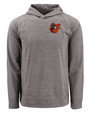 Baltimore Orioles Cooperstown Cutter & Buck Adapt Knit Recycled Mens Heathered Hooded Pullover BLH_MANN_HG 1