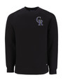 Colorado Rockies Cutter & Buck Roam Recycled Crew Neck Mens Pullover BL_MANN_HG 1