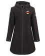 San Francisco Giants Cooperstown Cutter & Buck Camano Everyday Stretch Recycled Womens Water Resistant Jacket BL_MANN_HG 1