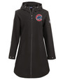 Chicago Cubs Cutter & Buck Camano Everyday Stretch Recycled Womens Water Resistant Jacket BL_MANN_HG 1